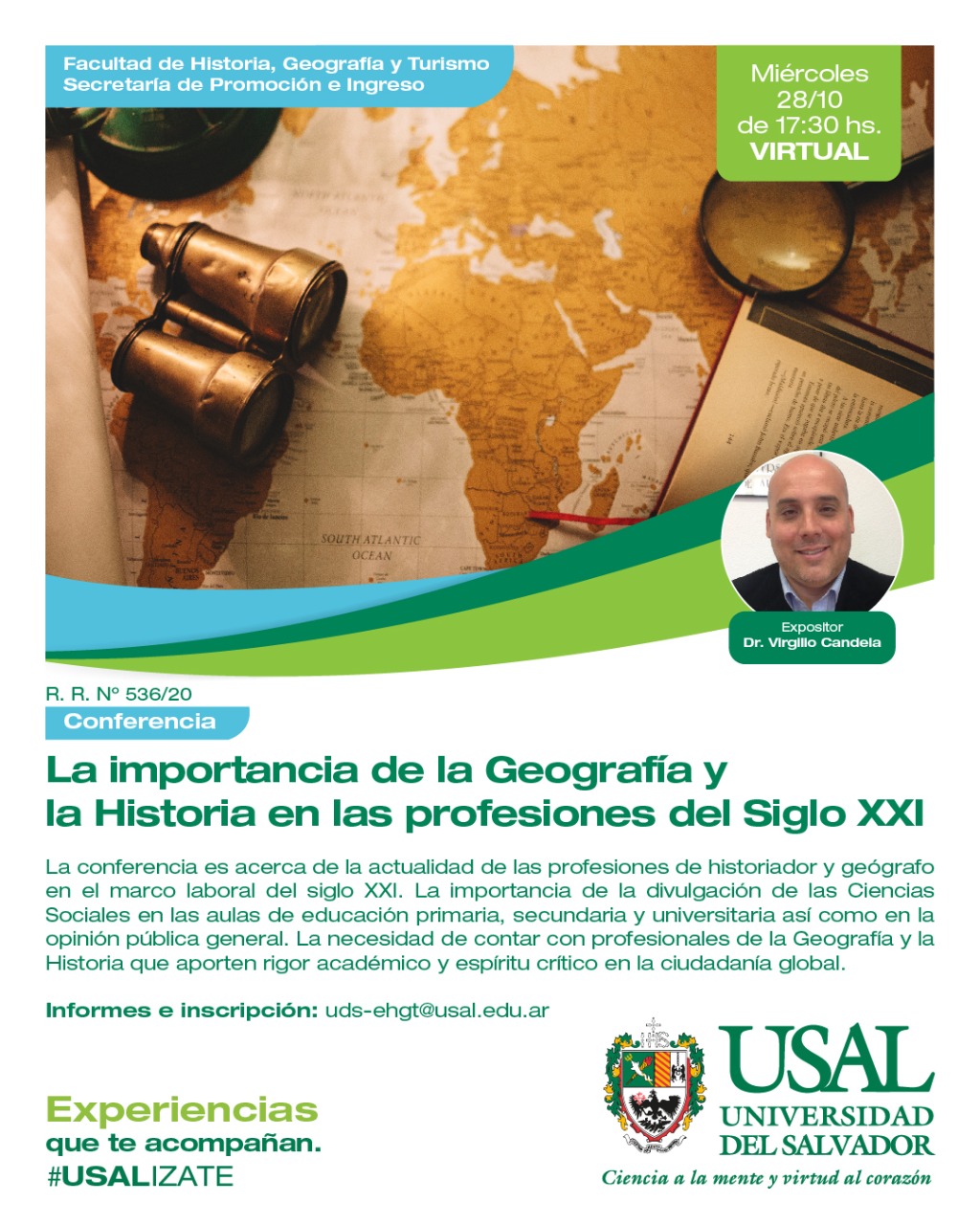 “La importancia de la Geografía y la Historia en las profesiones del Siglo XXI” Universidad “La importancia de la Geografía y la Historia en las profesiones del Siglo XXI” Universidad
